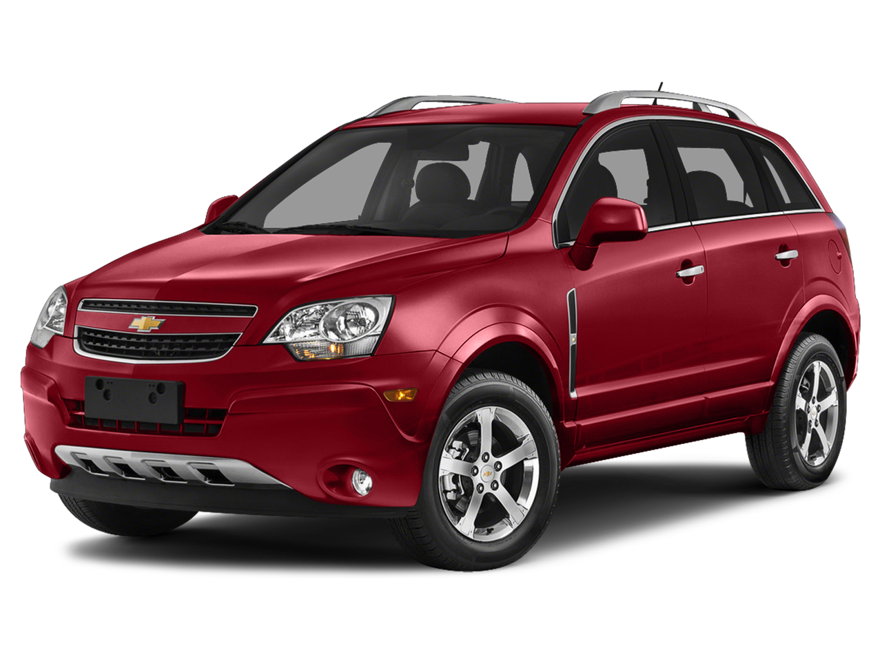 2015 Chevrolet Captiva LS in Silver Ice Metallic — front three-quarter view