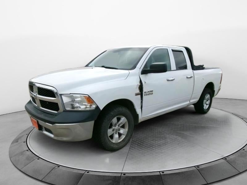 2015 RAM 1500 Tradesman in White — front three-quarter view