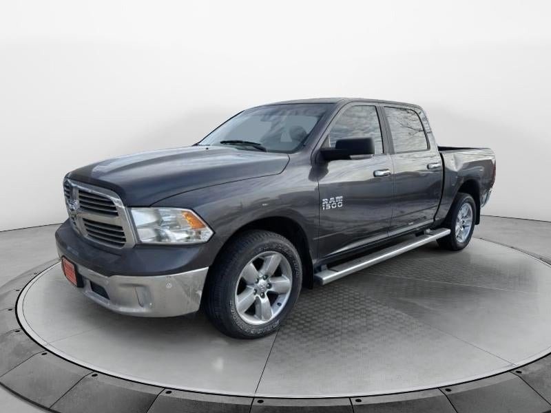 2017 RAM 1500 Big Horn in Grey — front three-quarter view