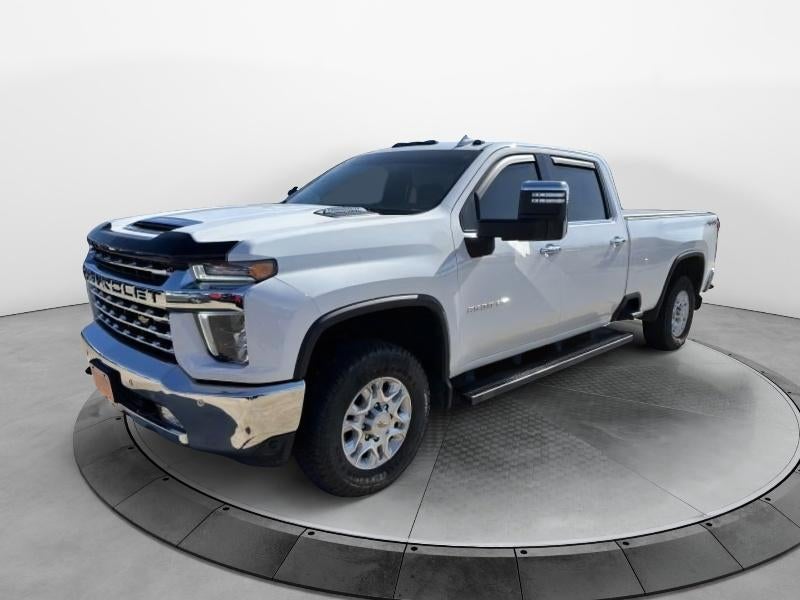 2022 Chevrolet Silverado 2500 HD LTZ in Summit White — front three-quarter view