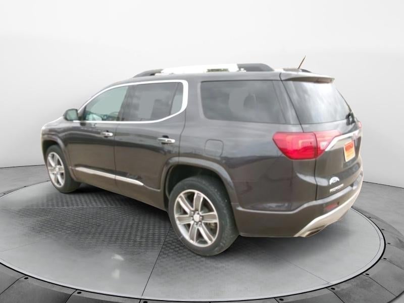 2017 GMC Acadia — rear three-quarter view