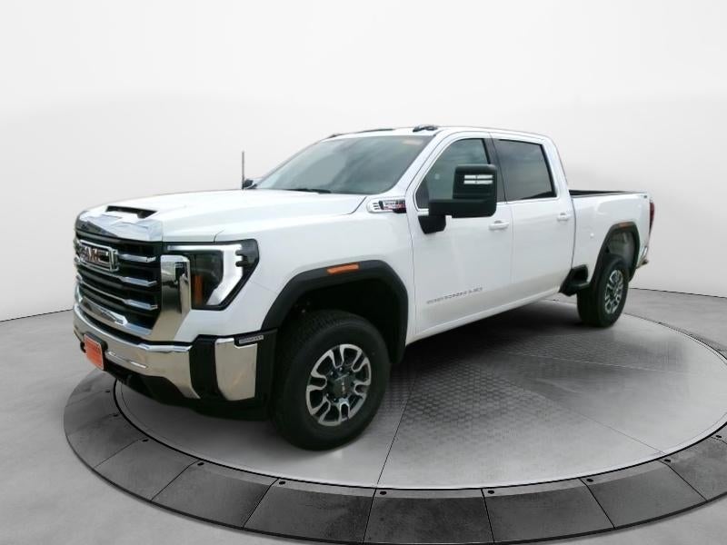 2026 GMC Sierra 2500 HD SLE in Summit White — front three-quarter view