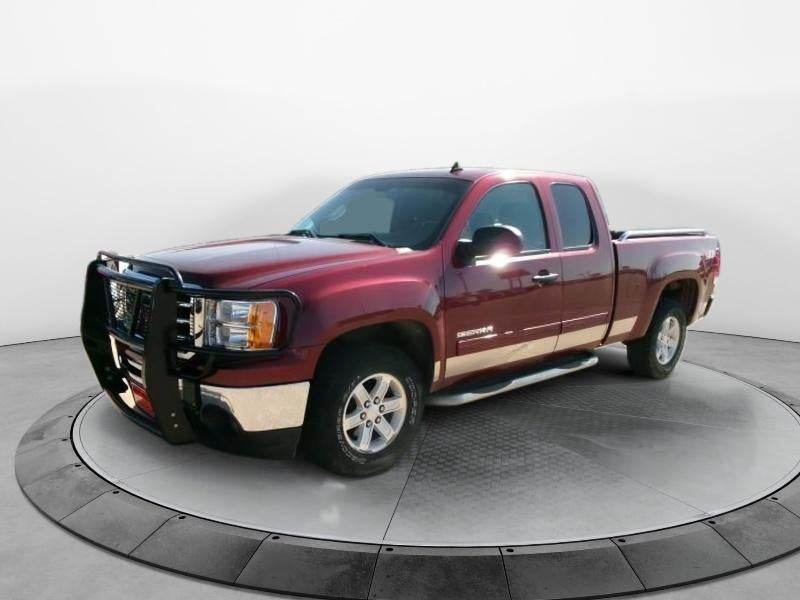 2013 GMC Sierra 1500 SLE in Sonoma Red Metallic — front three-quarter view
