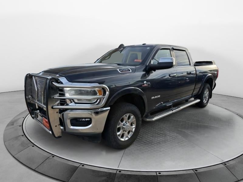 2021 RAM 2500 Laramie in Steel — front three-quarter view