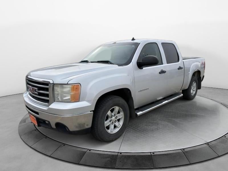 2012 GMC Sierra 1500 SLE in Quicksilver Metallic — front three-quarter view