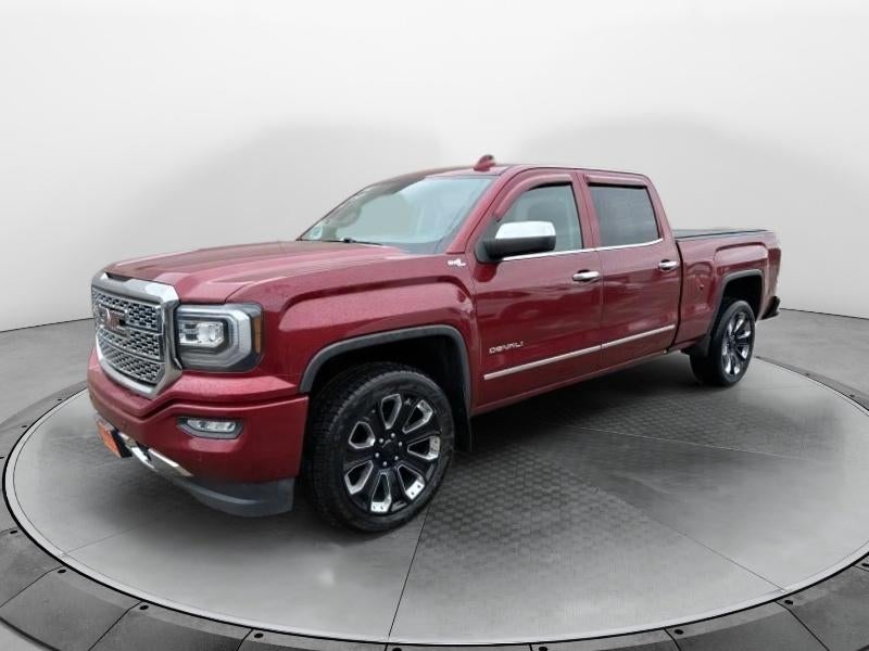 2018 GMC Sierra 1500 Denali in Red Quartz Tintcoat — front three-quarter view